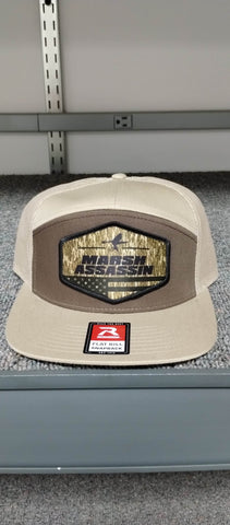 Brown/Khaki Logo Patch Snapback