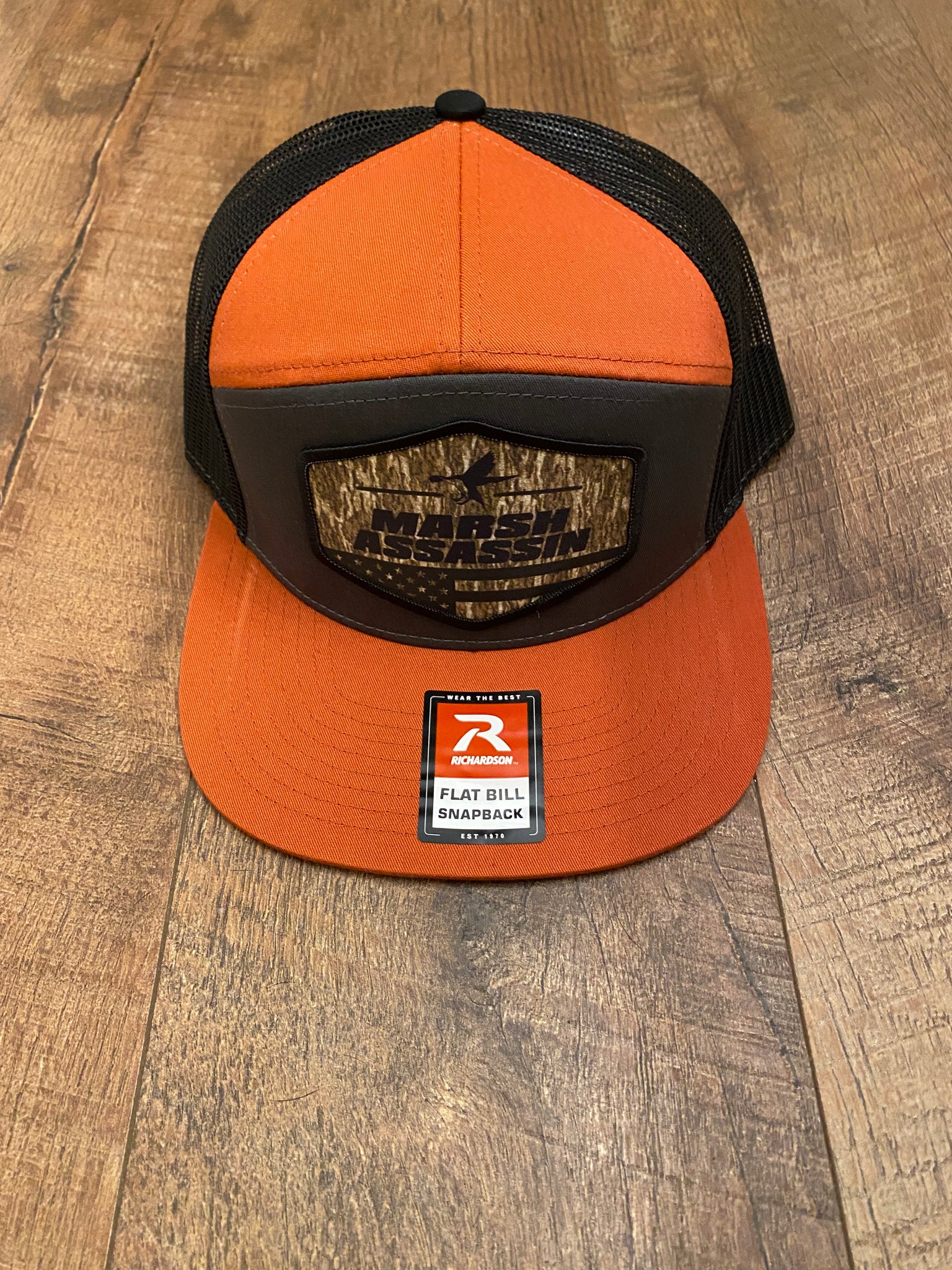 Skeeter boats RICHARDSON CHARCOAL/ORANGE CONTRAST HAT CAP