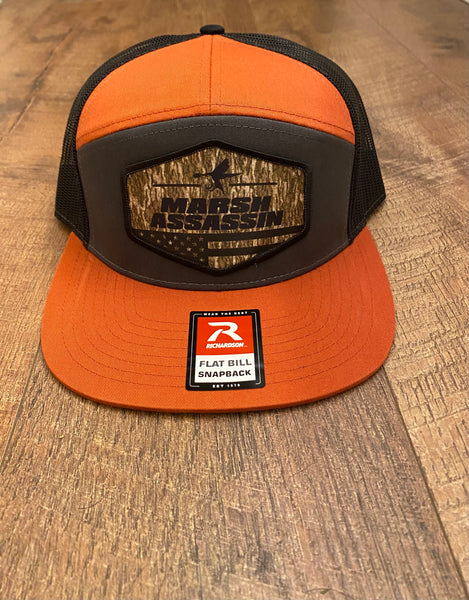 CHARCOAL/BURNT ORANGE/BLACK Snapback