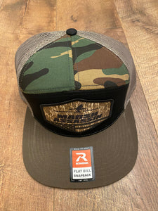 BLACK/GREEN CAMO/LODEN Snapback
