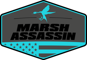 6” Blue/Grey/Black Decal