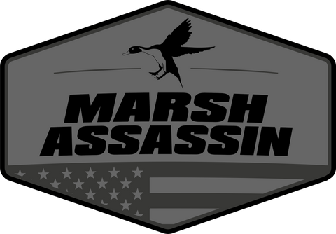6” Black/Grey Decal