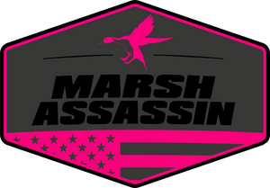 6” Pink/Grey/Black Decal