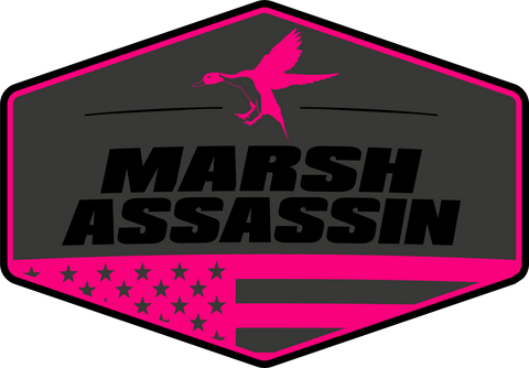 6” Pink/Grey/Black Decal