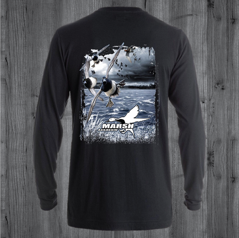 Blue Bill Long Sleeve-Black