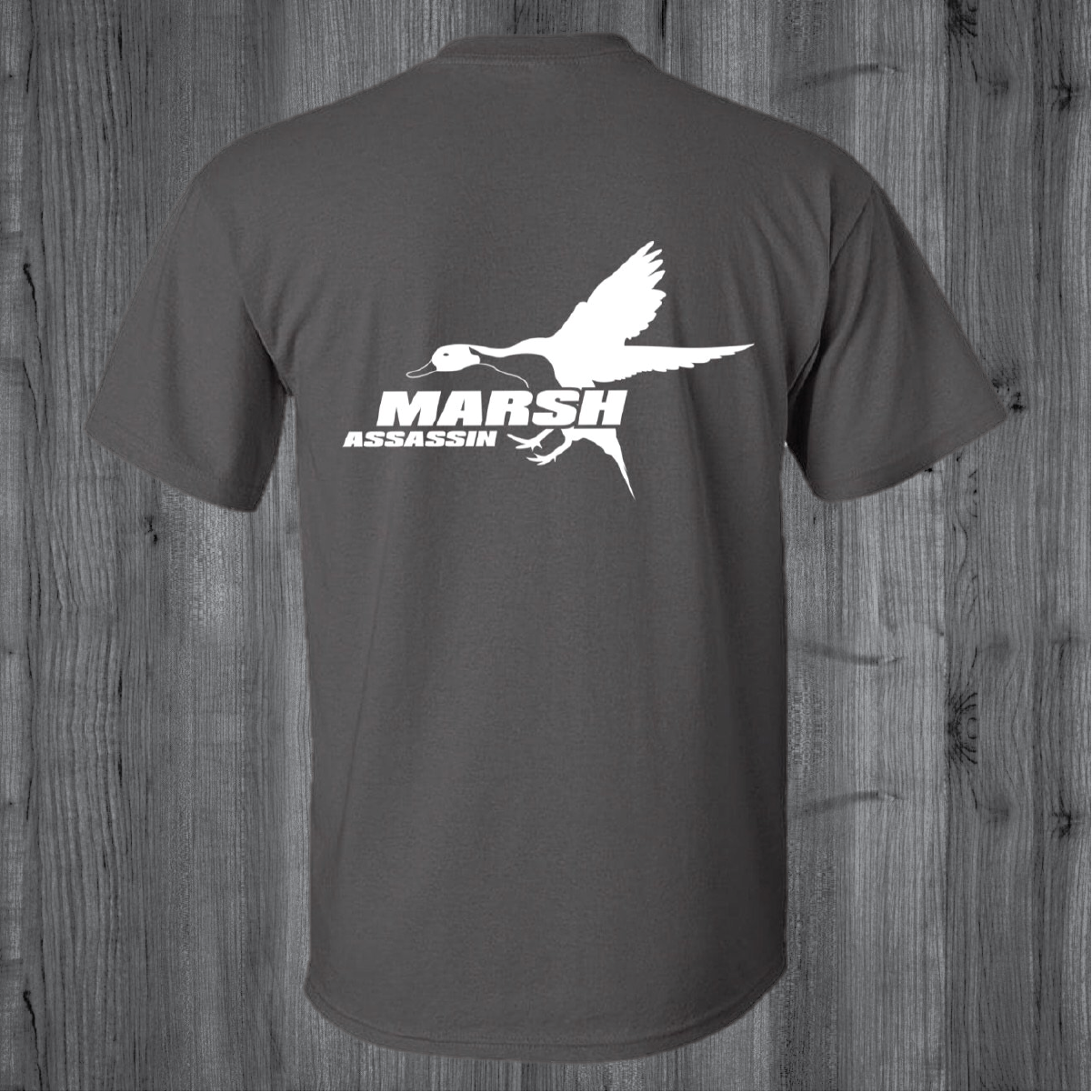 Logo Tee Short Sleeve-Charcoal