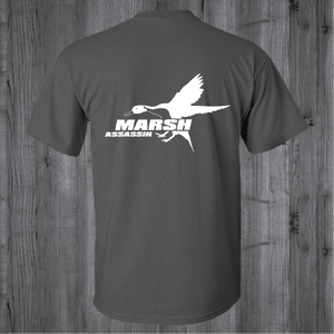 Logo Tee Short Sleeve-Charcoal