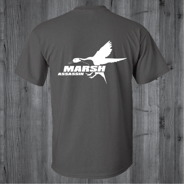 Logo Tee Short Sleeve-Charcoal