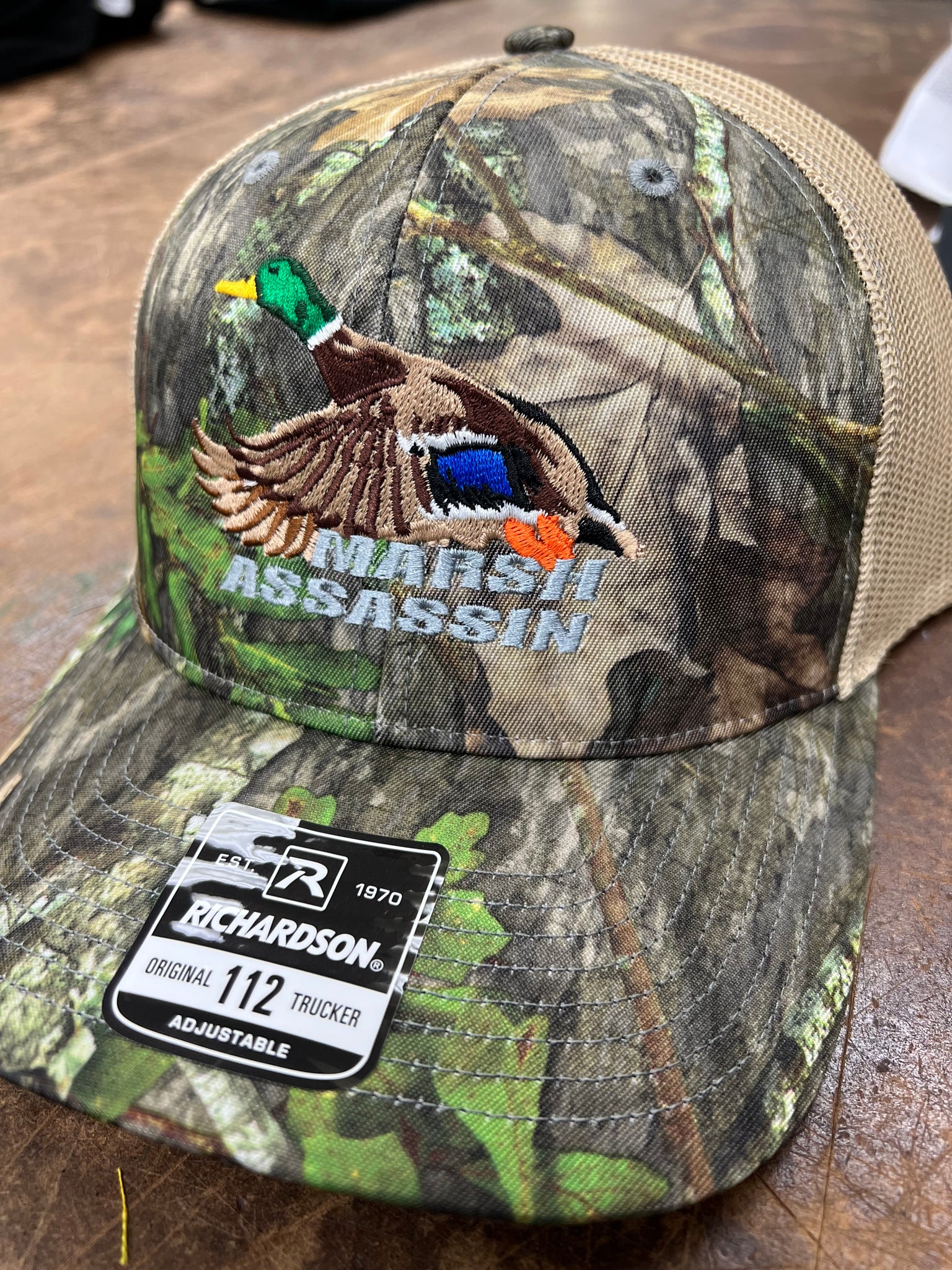 Mossy Oak / Khaki Mallard Snapback