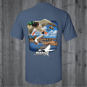 Mallard Short Sleeve-Indigo Blue