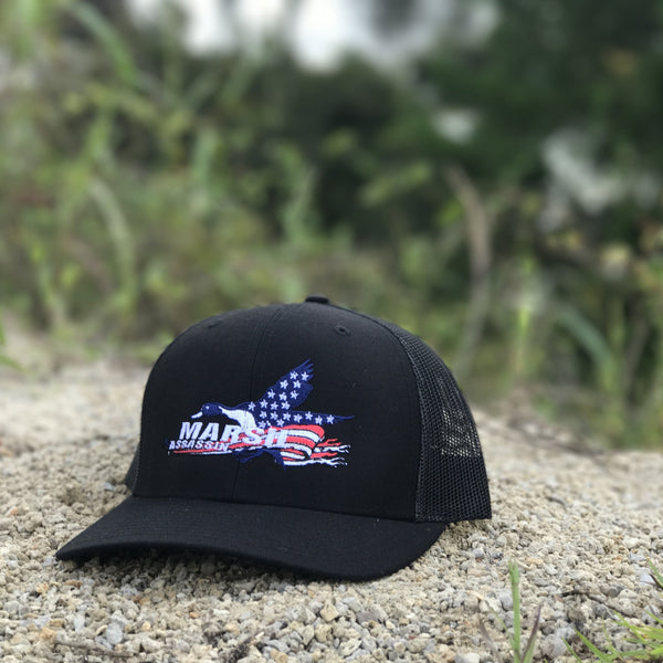 Black/Black American SnapBack