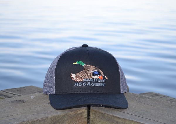 Black/Grey Mallard SnapBack