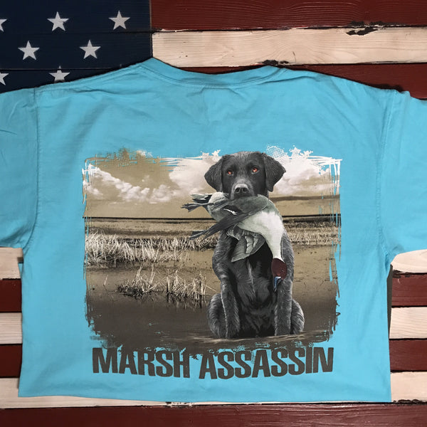 Pintail Short Sleeve-Lagoon Blue
