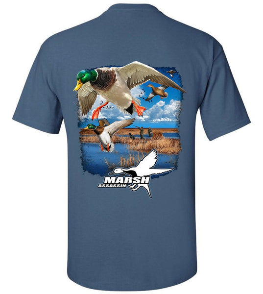Mallard Short Sleeve-Indigo Blue