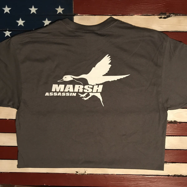 Logo Tee Short Sleeve-Charcoal