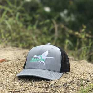 Heather Grey/Black/SeaFoam SnapBack