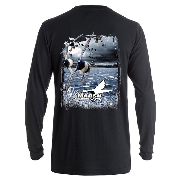 Blue Bill Long Sleeve-Black