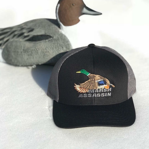 Black/Grey Mallard SnapBack
