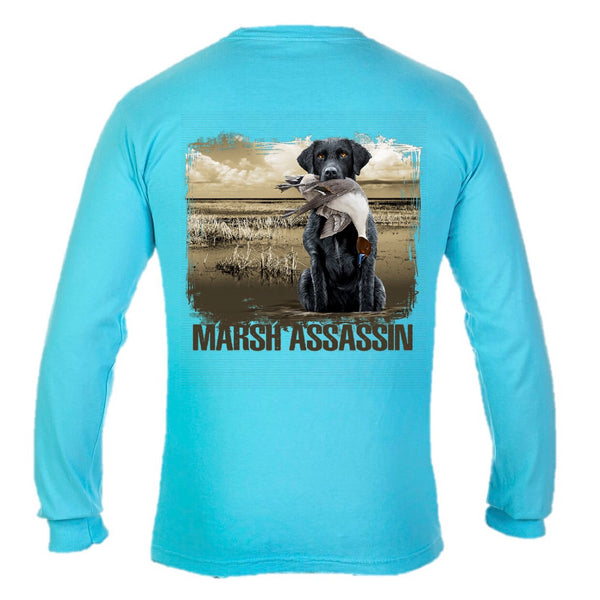 Pintail Long Sleeve-Lagoon Blue