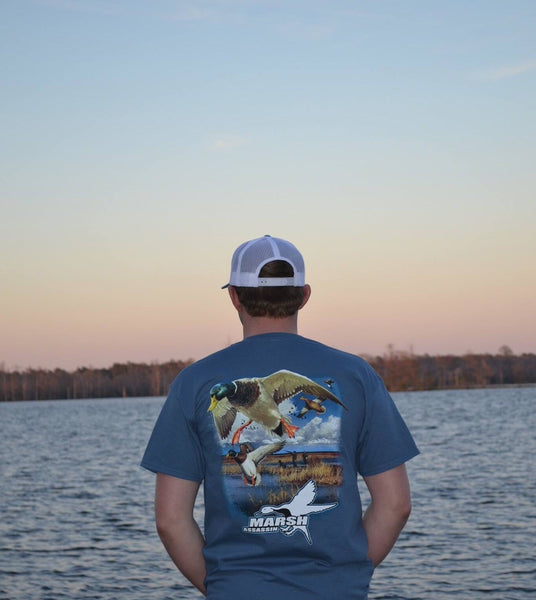 Mallard Short Sleeve-Indigo Blue