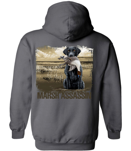 Charcoal Pintail Hoodie