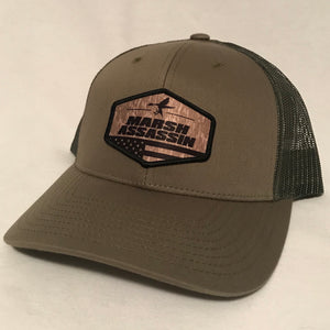 Moss Green Timber Patch SnapBack