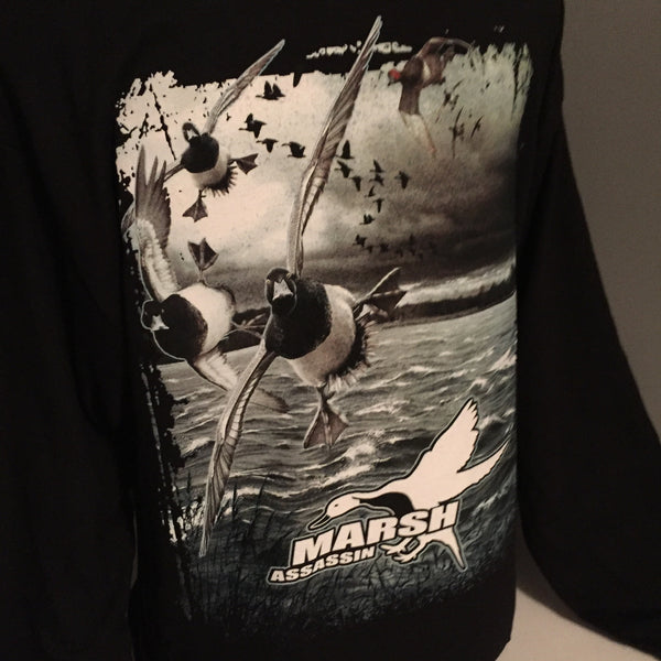 Blue Bill Long Sleeve-Black
