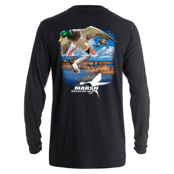 Mallard Long Sleeve-Black